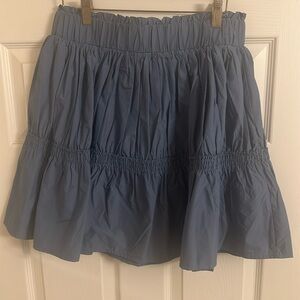 Blue BURU Mini Skirt